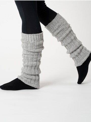 HomeOfSocks Stulpen 'S-208' in Grau