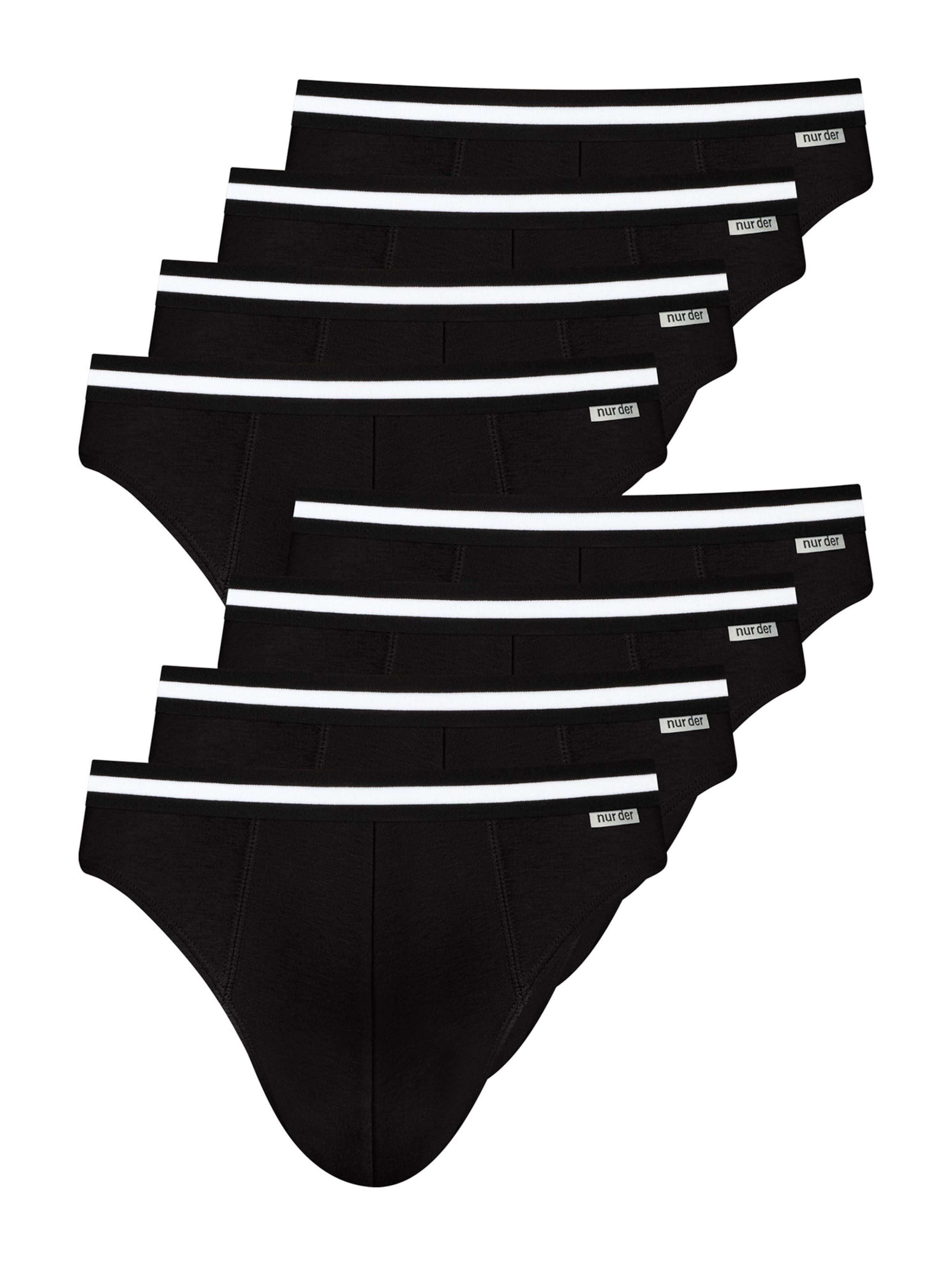 Nur Die Slip in Black: front