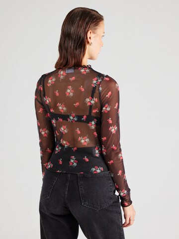 Noisy may Shirt 'NMLESLEY' in Schwarz