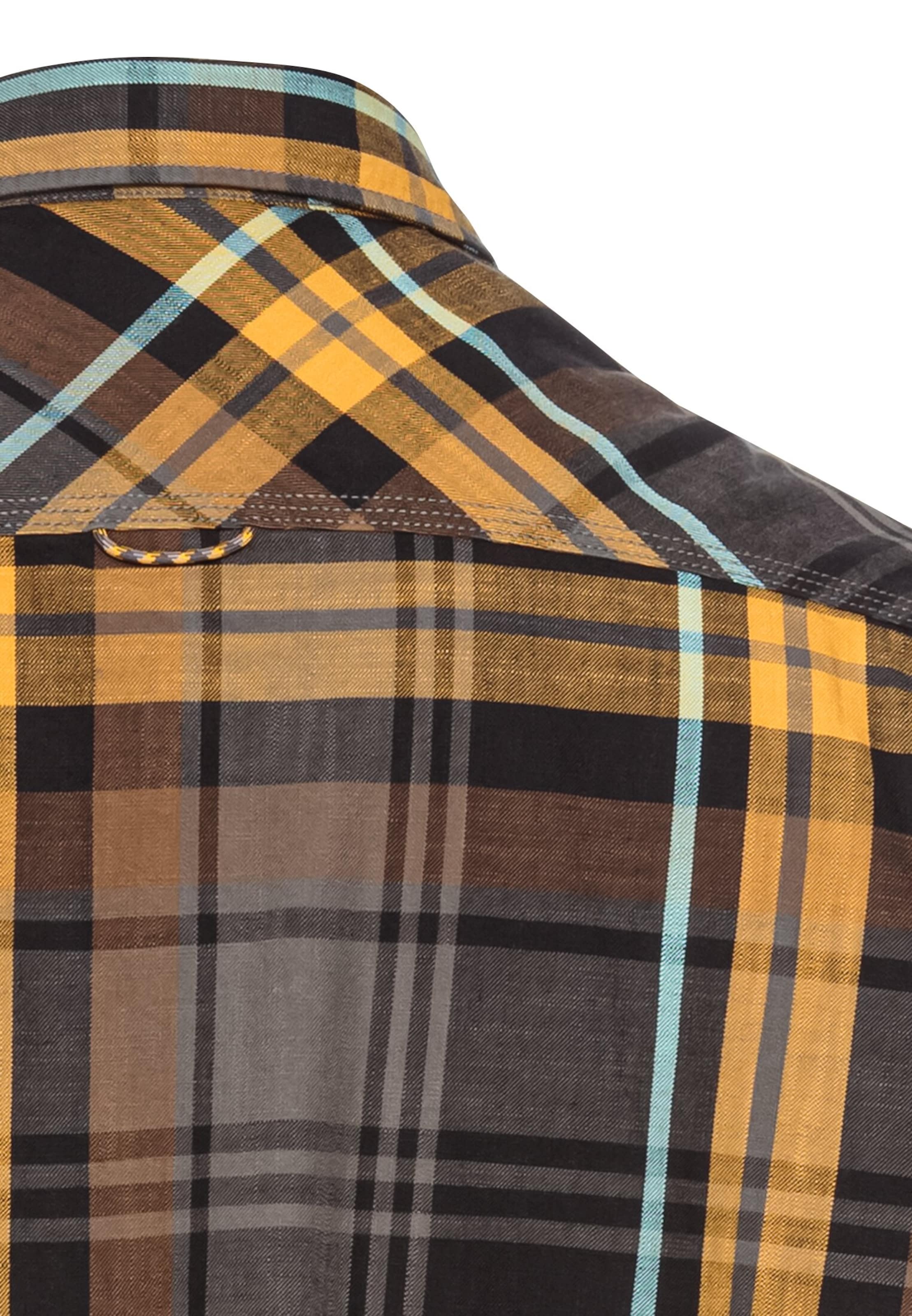 CAMEL ACTIVE Regular fit Button Up Shirt in Yellow