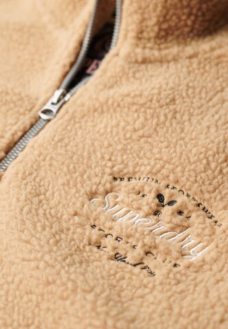 Sweat-shirt 'Country Club Fleece' Superdry en beige