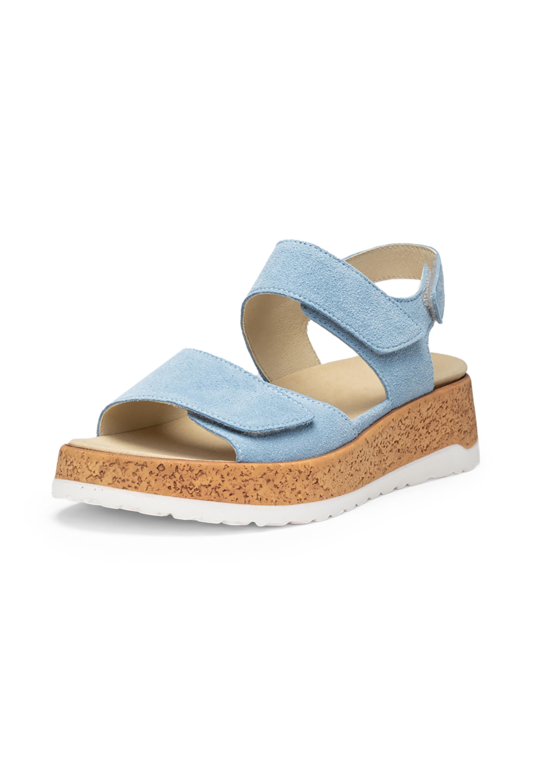 Sandales VITAFORM en bleu : devant