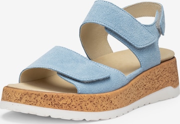 Sandales VITAFORM en bleu : devant