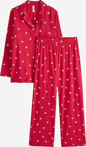raudona Lindex Pižama: priekis