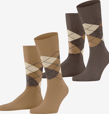BURLINGTON Socken 'Everyday Argyle' in Braun: Vorderseite