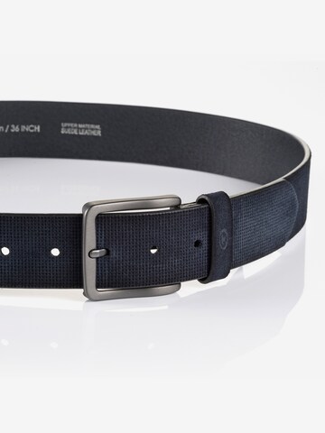 TOM TAILOR Belt 'BART' in Blue