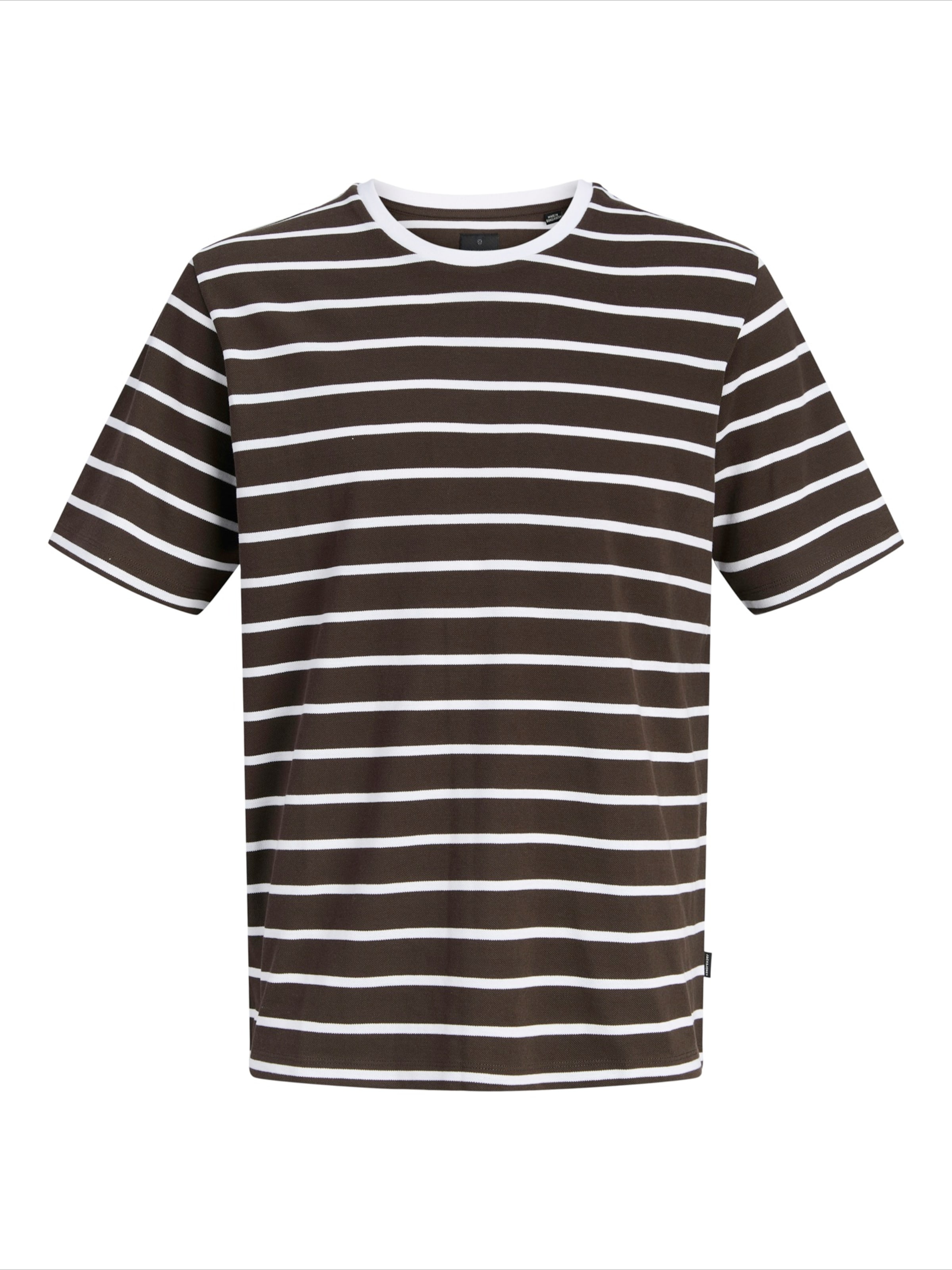 Jack & Jones Plus Футболка 'JPRBLANOLAN' в Коричневый: спереди