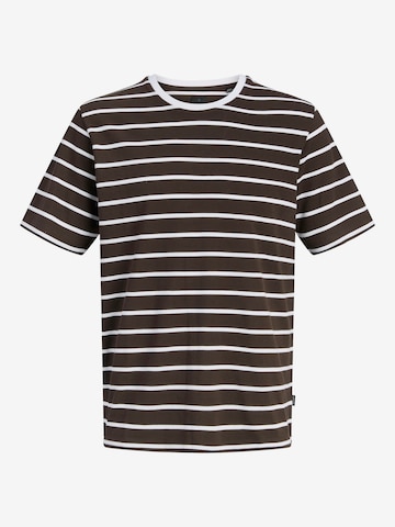 Jack & Jones Plus Футболка 'JPRBLANOLAN' в Коричневый: спереди