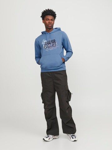 Felpa di JACK & JONES in blu