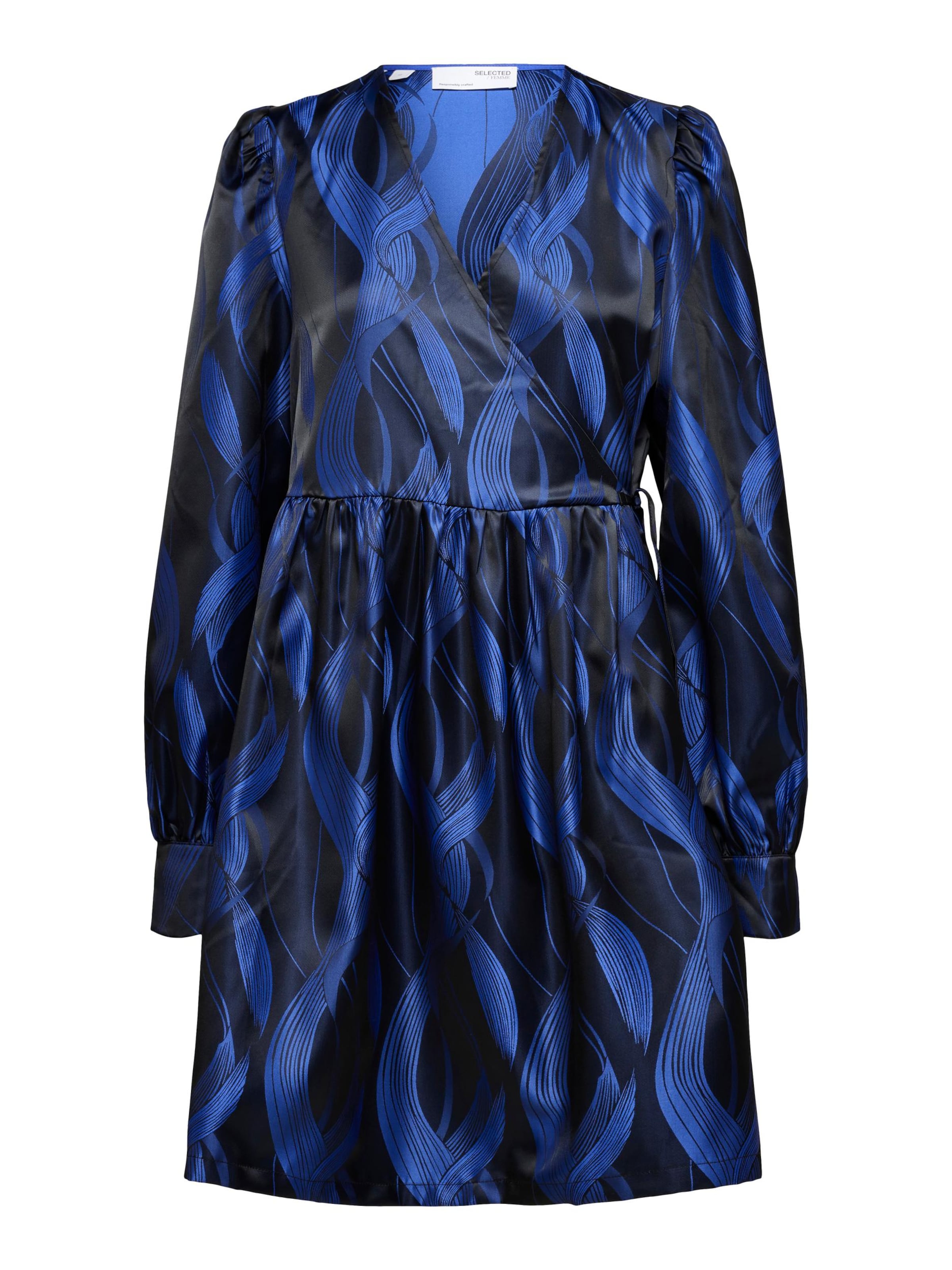 Robe 'Joella' SELECTED en bleu : devant