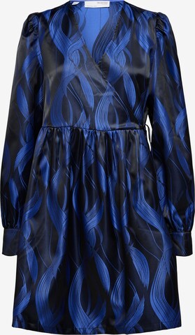 Robe 'Joella' SELECTED FEMME en bleu : devant