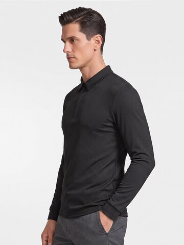 ALLTHEMEN Shirt 'Wechsel' in Black