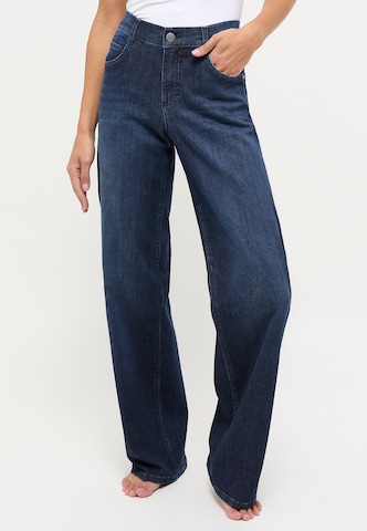 Angels Slimfit Jeans 'Liz' in Blauw: voorkant