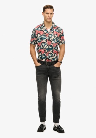 Superdry Regular Fit Hemd 'Hawaii' in Blau