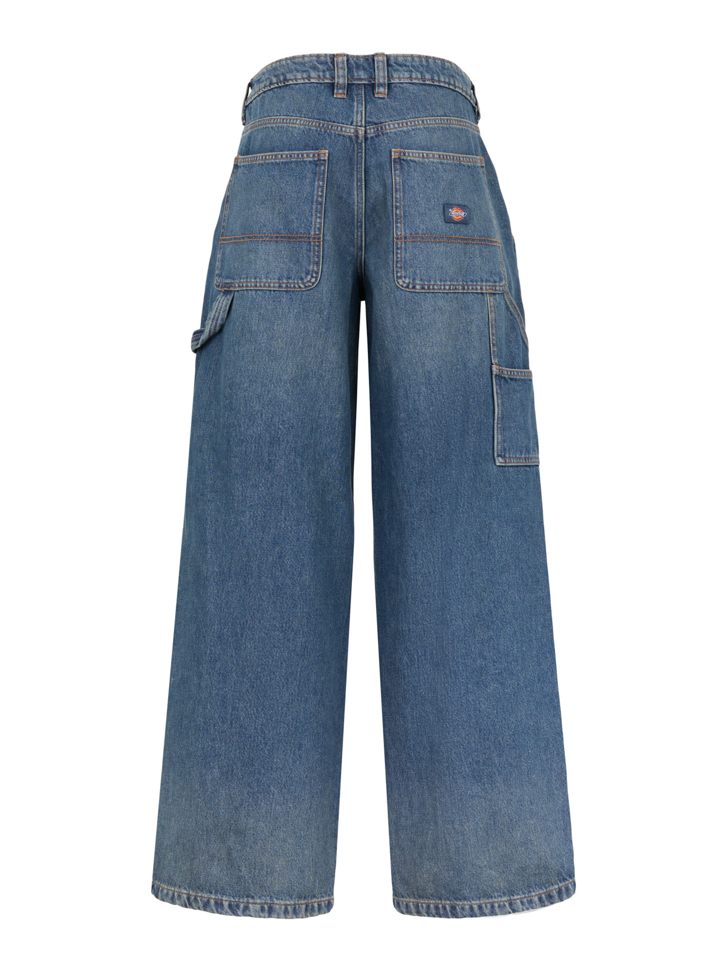 DICKIES Wide Leg Jeans 'Hilham' i blå