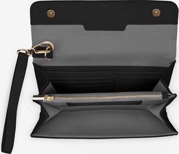 Kapten & Son Clutch 'Clutch Wallet Versailles All Black' in Schwarz