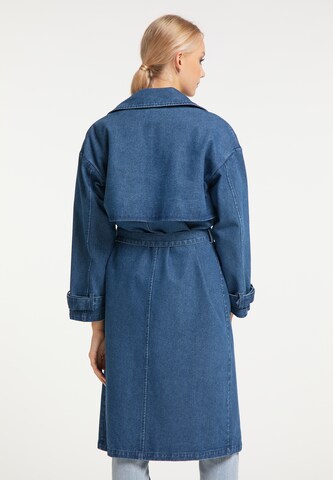 Manteau mi-saison myMo NOW en bleu