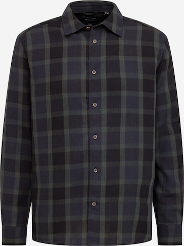 Only & Sons Button Up Shirt 'TEX' in Green: front