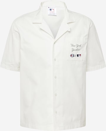 Champion Authentic Athletic Apparel - Ajuste regular Camisa en blanco: frente