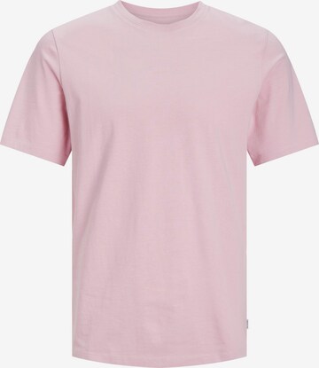 Coupe slim T-Shirt JACK & JONES en rose : devant