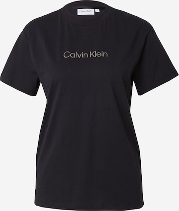 Calvin Klein Póló 'HERO' - fekete: elől