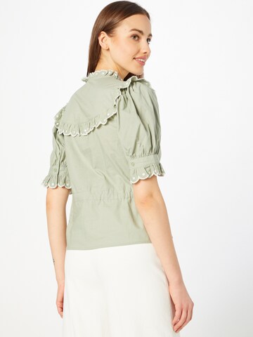 Warehouse Blouse in Groen