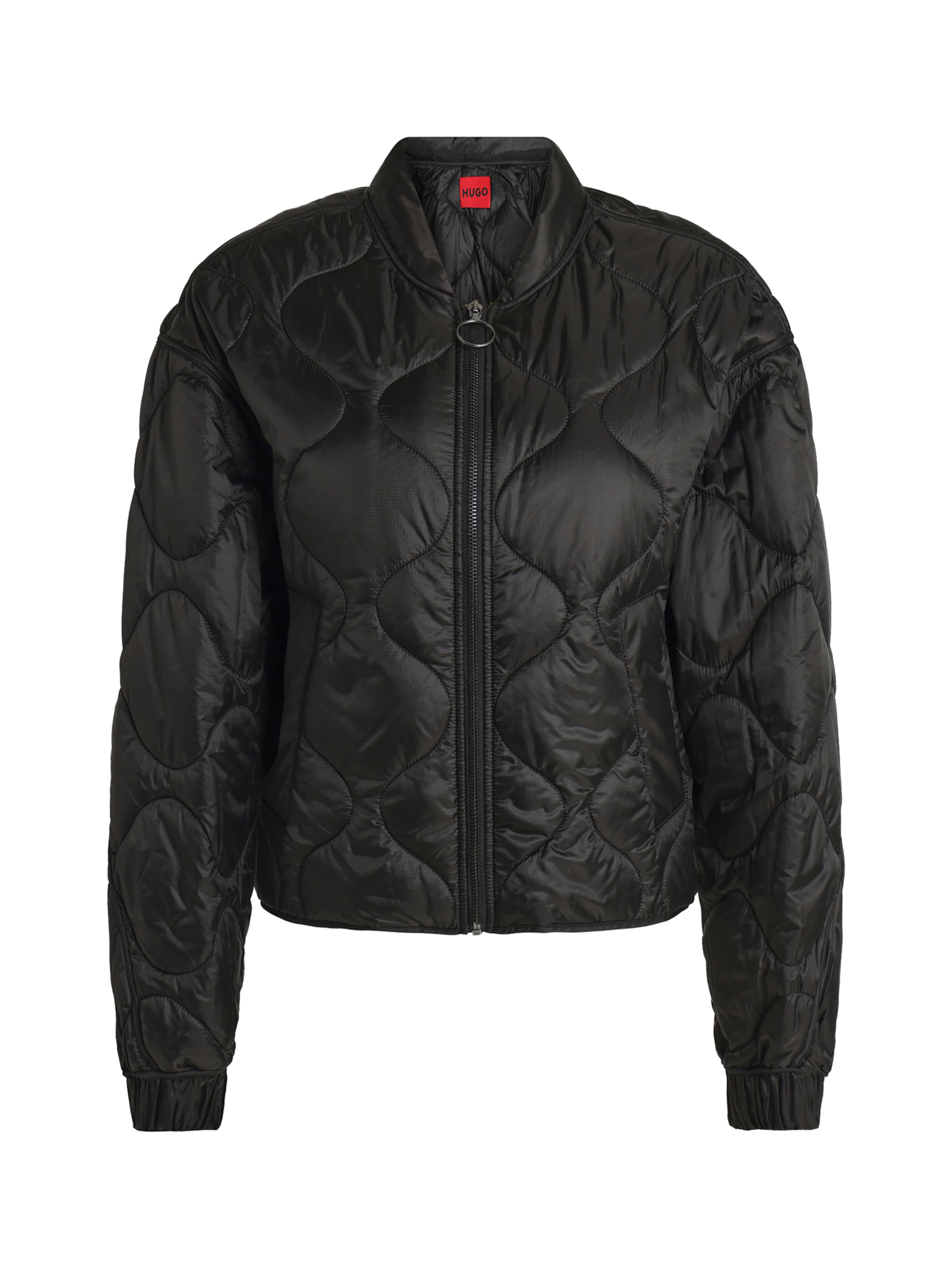 HUGO Jacke 'Fulan-3' in Schwarz: Vorderseite