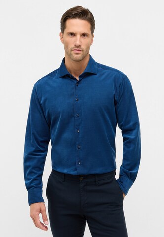 ETERNA Regular fit Business shirt in Blue: front
