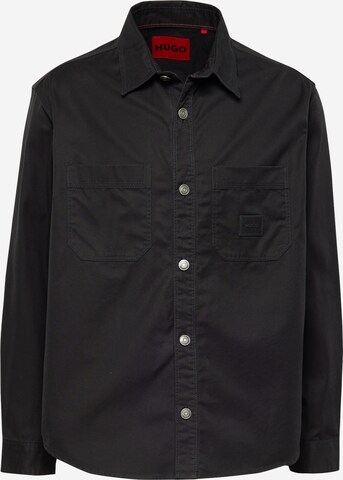 HUGO Klasický střih Košile 'Erato' – černá: přední strana