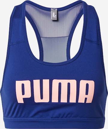 PUMA Sport bh in Blauw: voorkant