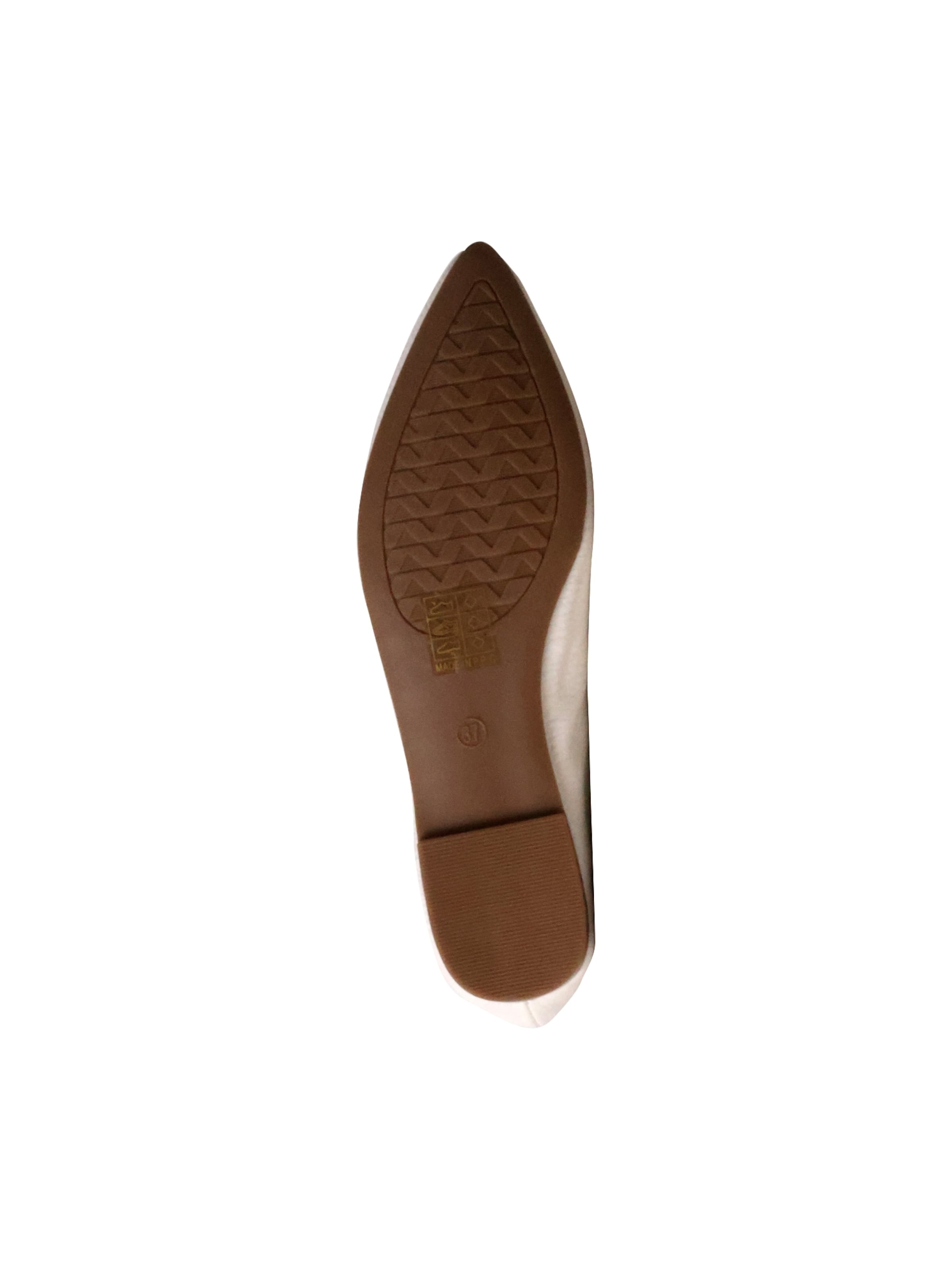 Super Mode Ballet Flats in White