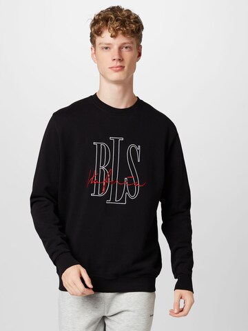 BLS HAFNIA - Sudadera en negro: frente