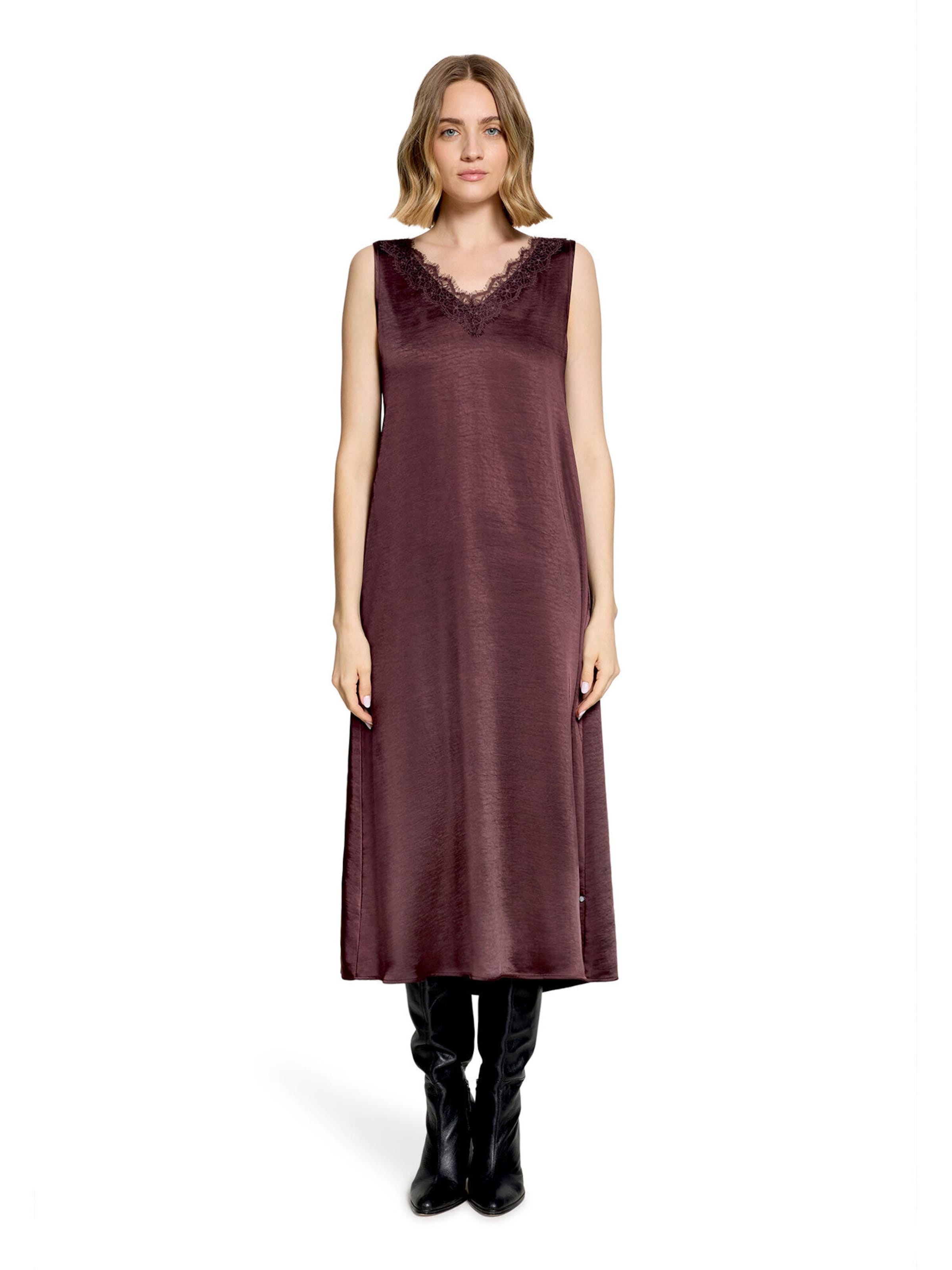 Robe de soirée Vera Mont en marron