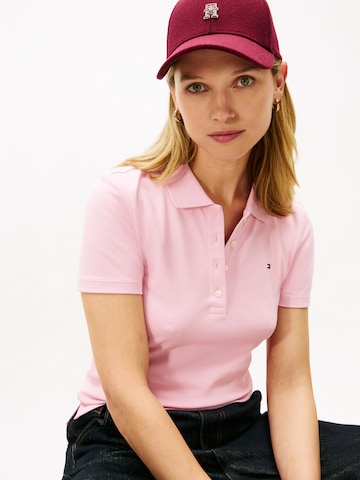 TOMMY HILFIGER Koszulka '1985' w kolorze różowy