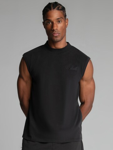 SikSilk Shirt in Zwart: voorkant