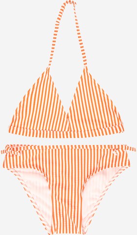 Triangle Bikini 'Kitty' KIDS ONLY en orange : devant