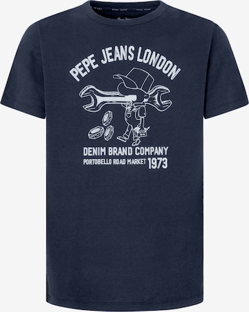 Pepe Jeans T-shirt  'Cedric' in Blau: predná strana