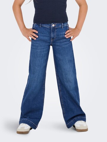 Wide Leg Jean 'KOGNew Brook' ONLY GIRLS en bleu : devant