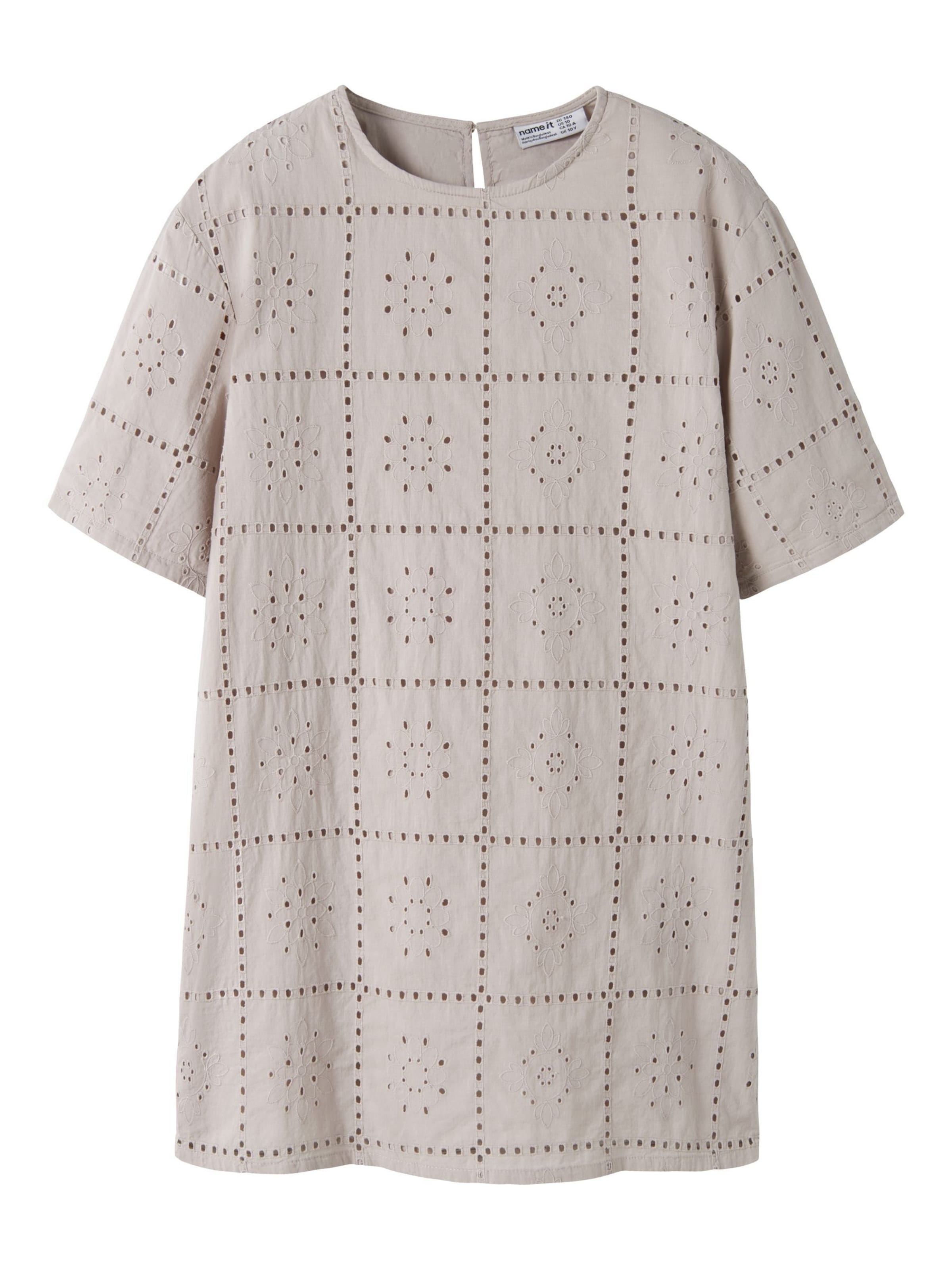 NAME IT Kleid in Grau: Vorderseite