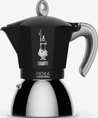 Bialetti Espressokoocher 'New Moka Induction' in schwarz / silber, Produktansicht