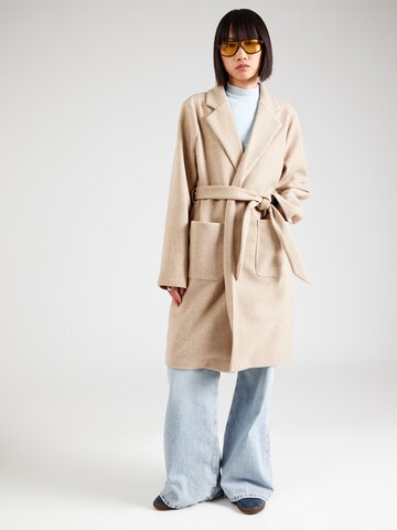 Manteau mi-saison 'NMCASEY' Noisy may en beige : devant
