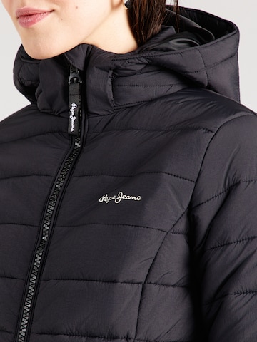 Pepe Jeans Átmeneti kabátok - fekete