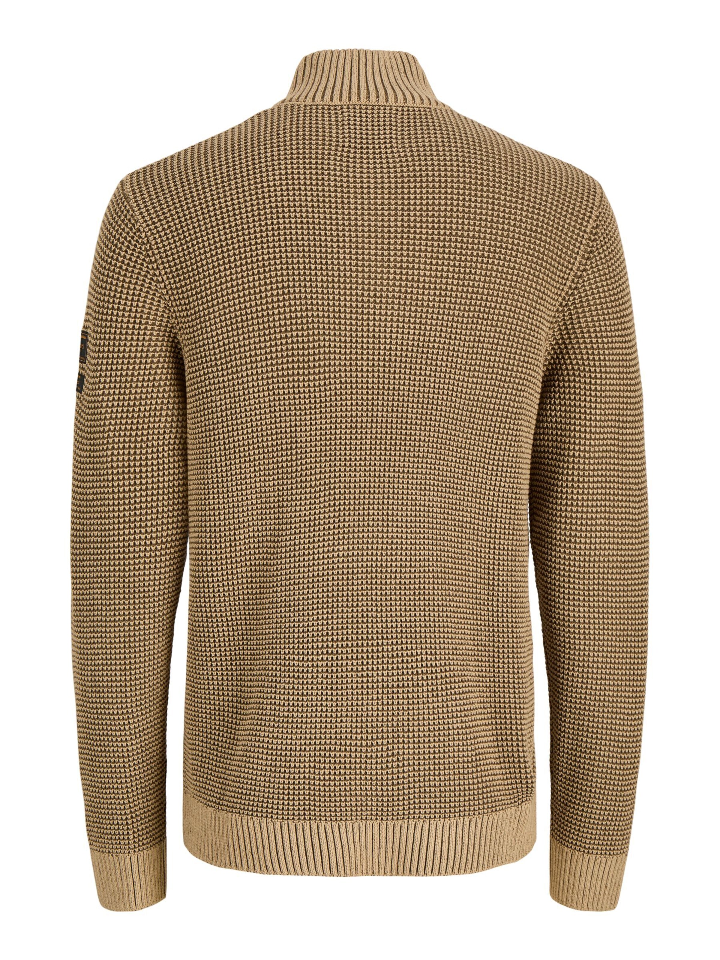 JACK & JONES Pullover 'JJElias' i brun