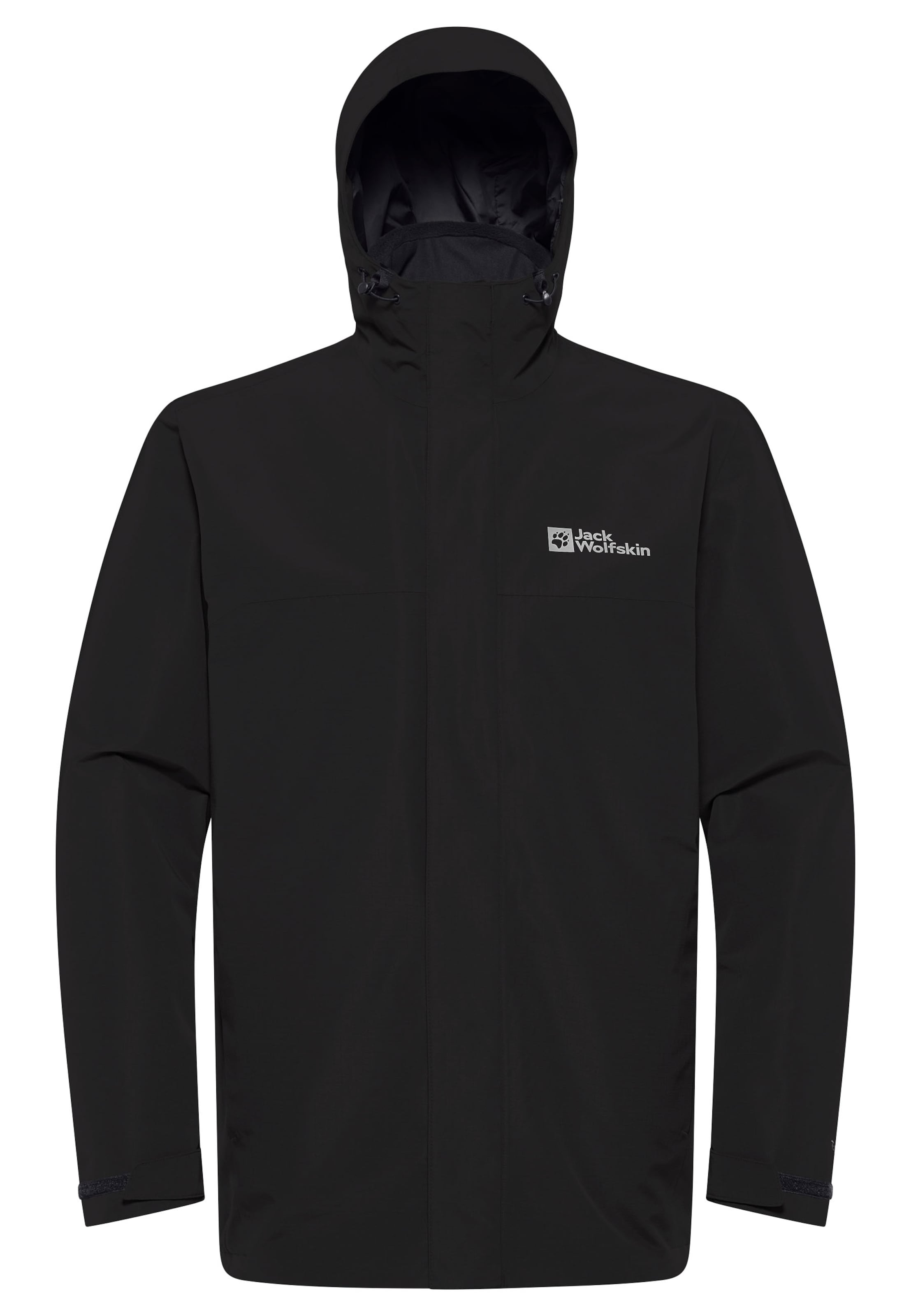 Veste outdoor JACK WOLFSKIN en noir : devant
