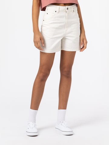 DICKIES Pants 'DUCK' in White: front