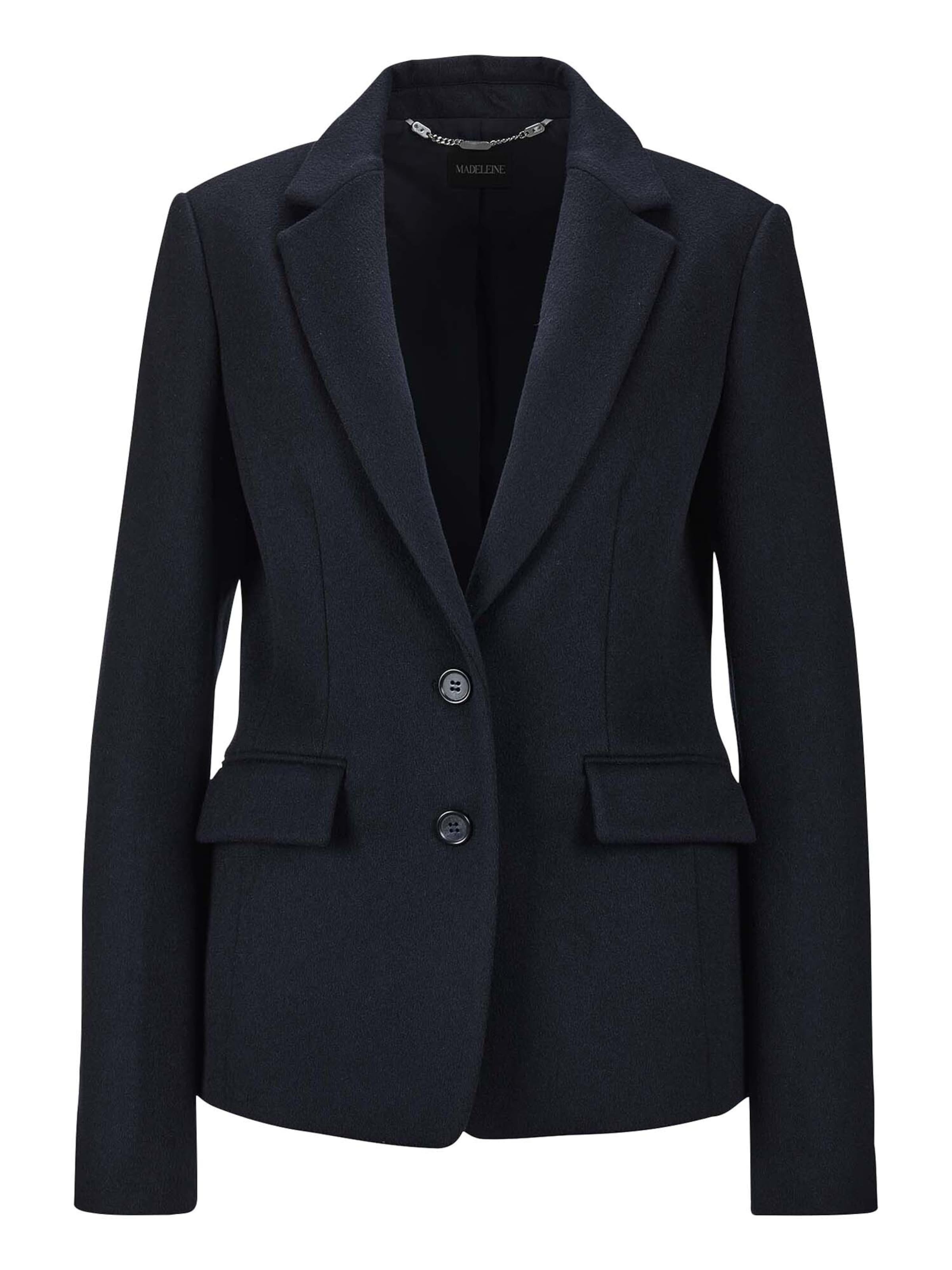 Blazer MADELEINE en bleu : devant