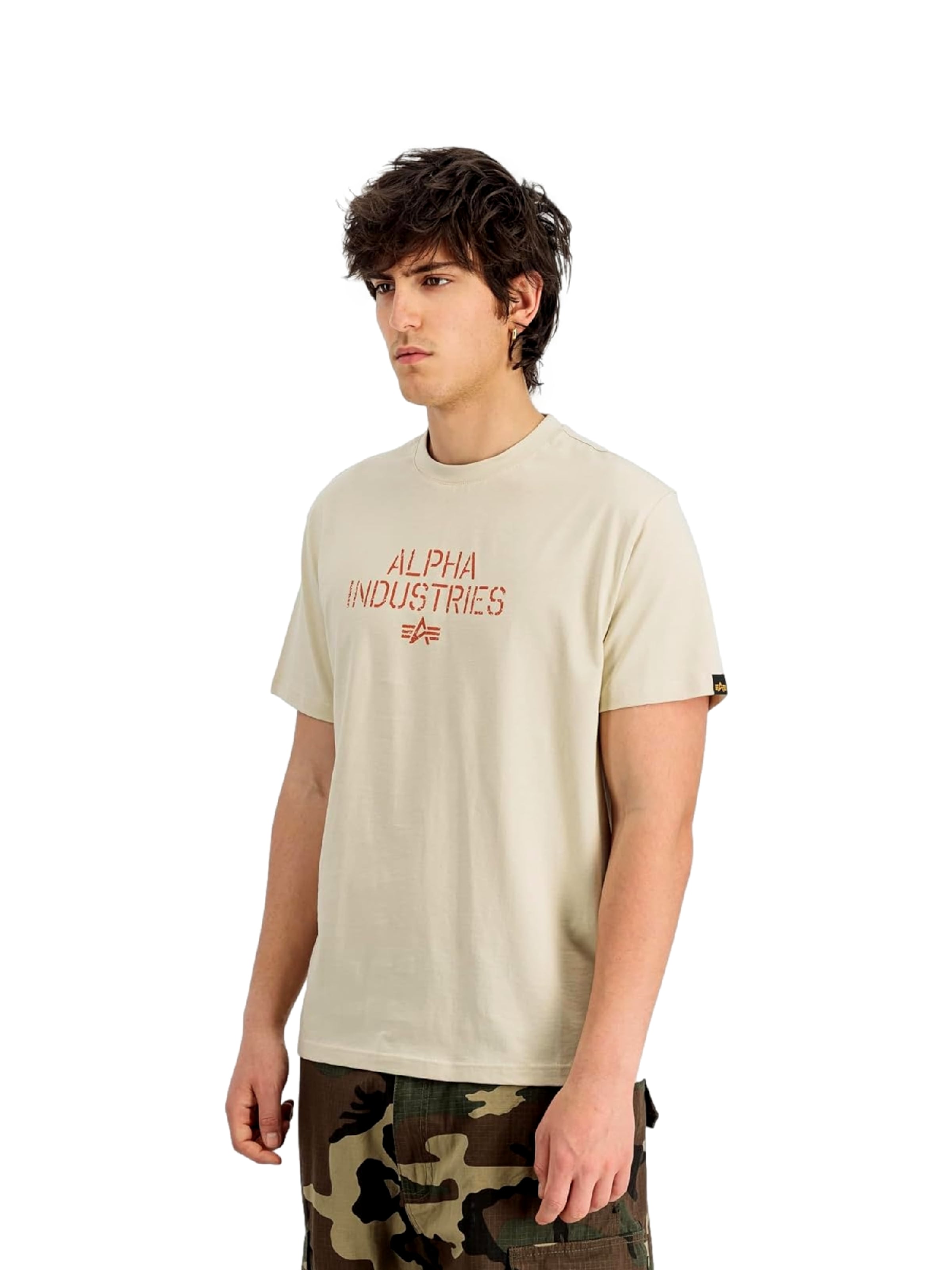 ALPHA INDUSTRIES Shirt in Beige