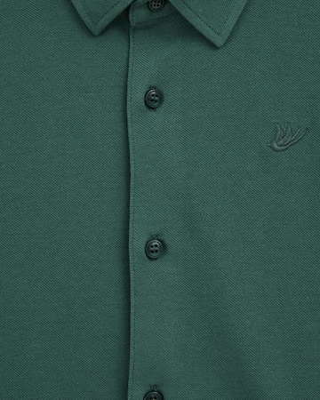 WE Fashion Rovný strih Košeľa - Zelená