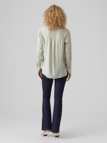 VERO MODA Blouse 'Bumpy' in Wit