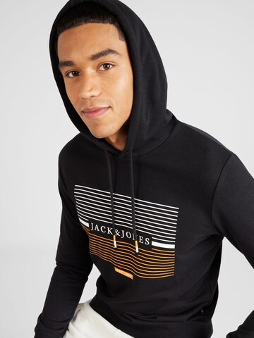 JACK & JONES Sweatshirt 'CYRUS' in Schwarz